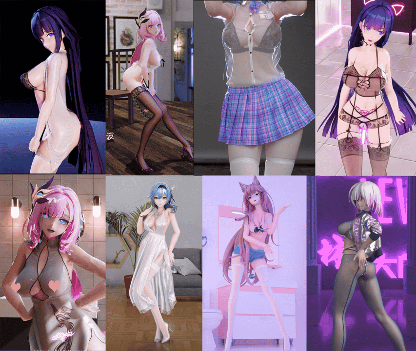 I站高质量MMD合集 十月合集【65V 9G】