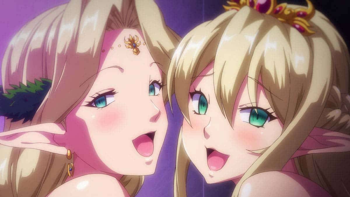 【熟肉】OVA エルフ母娘催○ ＃ 2 女王と姫の快楽。守護騎士は○に沈む【附前作】