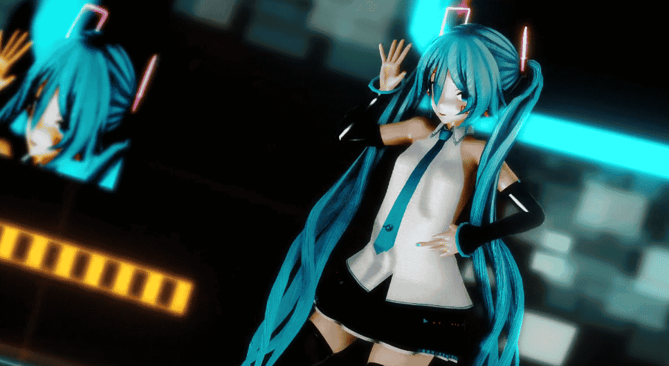 【3D动画】邪恶MMD 初音家族系列-初音